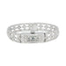 Art Deco watch in platinum, white gold and diamonds. 58 Facettes 31334