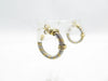 CARTIER earrings - Gold & Steel Hoop Earrings 58 Facettes 233921