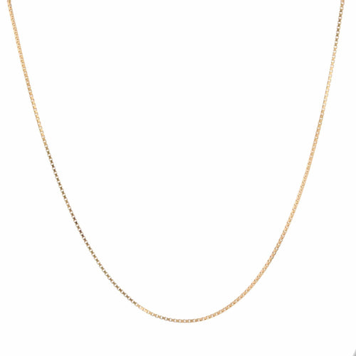 Collier Chaine maille cube or jaune 58 Facettes 15-037