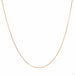 Yellow gold cube mesh chain necklace 58 Facettes 15-037