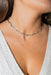Necklace Fancy mesh necklace White gold Diamond 58 Facettes 2363223CN