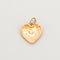 Pendentif Pendentif coeur or rose rubis roses 58 Facettes