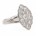 Bague 58 Bague Marquise Or blanc Diamant 58 Facettes 2414551CN