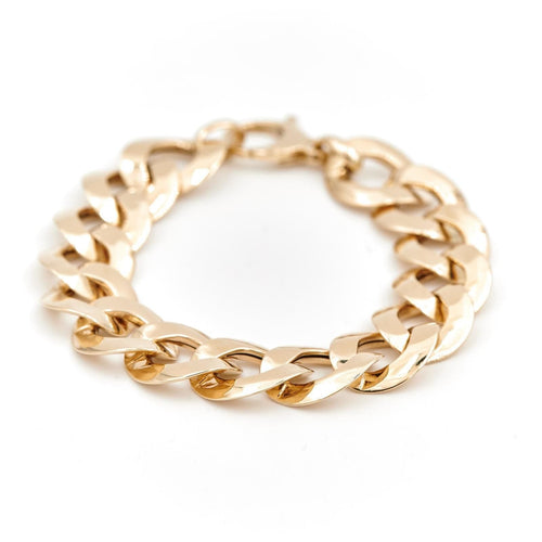 Bracelet Bracelet Maille gourmette Or jaune 58 Facettes 1639195CN