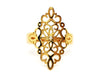 Ring Ring Yellow gold Diamond 58 Facettes