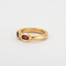53 Chaumet ring - ruby, sapphire ring 58 Facettes HS4272