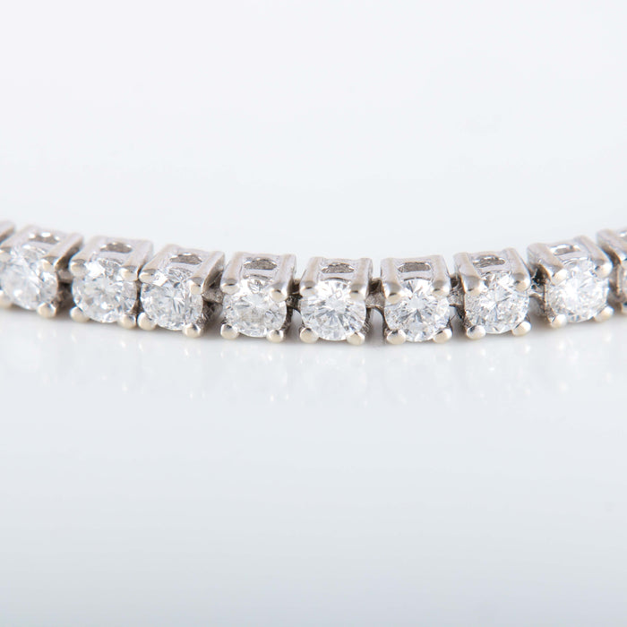 Bracelet Bracelet Rivière Or Blanc Diamants 4cts 58 Facettes 220407