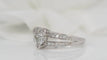 Bague 58 Bague solitaire cœur diamant 1,01ct 58 Facettes 31077