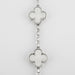 Van Cleef & Arpels bracelet - Alhambra Mother-of-pearl bracelet White gold 58 Facettes
