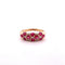 Bague Bague en Or jaune rubis & diamants 58 Facettes