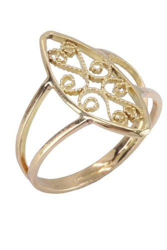 Bague 52 BAGUE MODERNE FILIGRANE 58 Facettes 065321