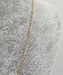 Necklace "infinity" necklace 18 carat yellow gold 58 Facettes