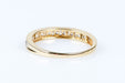 Ring 52 Solid gold ring 58 Facettes ALLOX336133-47