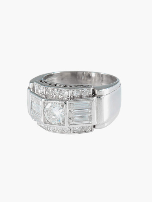 Bague Bague Bandeau Diamants 58 Facettes A5221a