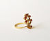 Bague 53 Bague Palme Or Jaune et Rubis 58 Facettes