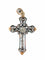 Pendentif Croix Or jaune et Diamants 58 Facettes