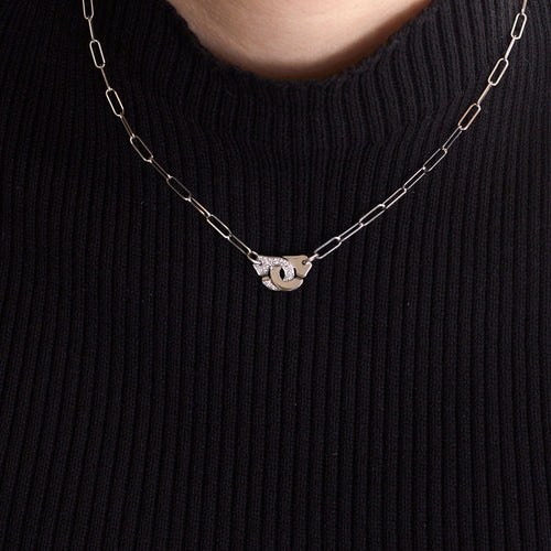 Collier DINH VAN - Collier Menottes R12 58 Facettes EL2-120