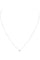 Collier COLLIER DIAMANT PRISONNIER 0.15 CARAT 58 Facettes 056451