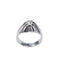 Bague 59.5 Bague Dôme en Or Blanc avec Diamant 58 Facettes 20400000539
