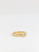 Chaumet 50 ring - gold and diamond solitaire 58 Facettes