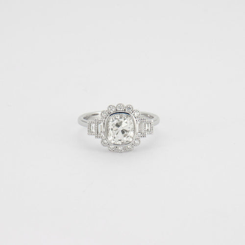 Bague Bague Diamant taille ancienne 1.80ct 58 Facettes