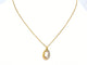 Collier Collier Chaîne + pendentif Or jaune Diamant 58 Facettes 05792CD