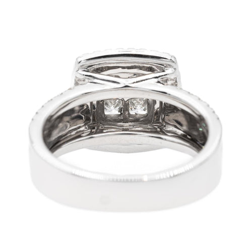 Bague 53 Bague Cocktail Or blanc Diamant 58 Facettes 2708405CN