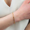 Bracelet Bracelet gourmette limée or jaune 58 Facettes CVBR36