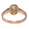 Bague 59 Bague en or rose, diamants 58 Facettes 22347-0071