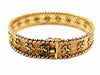 Bracelet Fancy mesh bracelet Yellow gold 58 Facettes 1649057CN