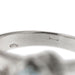Ring 56 Aquamarine diamond ring 58 Facettes 21456