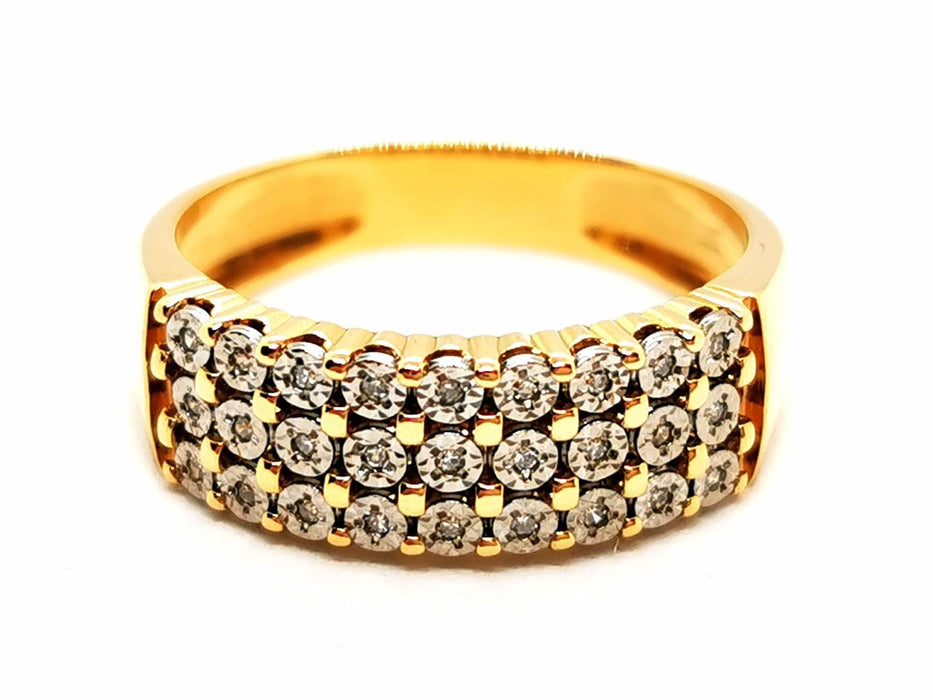 Bague 60 Bague Or jaune Diamant 58 Facettes 1628762CN