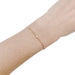 Bracelet Gutter bracelet in pink gold and diamonds. 58 Facettes 32308