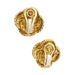 Boucles d'oreilles Boucles d'oreilles vintage Boucheron en or jaune. 58 Facettes 31360