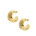 CHAMENTO earrings - Rounded hoop earrings 58 Facettes 34905