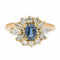 Bague 57 Bague Or jaune Saphir 58 Facettes 1680646CN