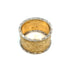 Ring 54-55 Mario Buccellati engraved gold ring 58 Facettes