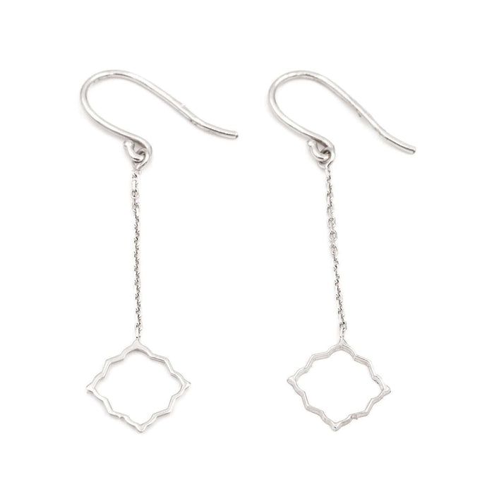 Boucles d'oreilles Boucles d'oreilles Transparence Or blanc 58 Facettes 578902RV