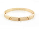 Bracelet CARTIER - Bracelet "Love" Or Jaune 58 Facettes 250285