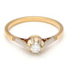 Ring 55.5 18 carat diamond solitaire ring 58 Facettes 5F851E2A126B4D3DB31F7D2164BE1738