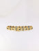 Bracelet Bracelet en or et saphirs ovales et calibrés 58 Facettes J224