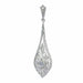Belle Epoque / Art Deco Diamond Pendant Pendant 58 Facettes 23283-0140