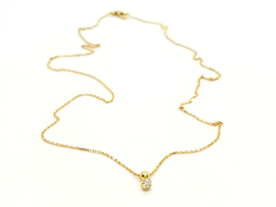 Collier Collier Chaîne + pendentif Or jaune Diamant 58 Facettes 579126RV