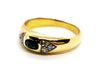 Ring 53 Ring Yellow gold Sapphire 58 Facettes 1137996CN