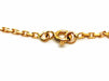Necklace Cable link necklace Yellow gold 58 Facettes 1559884CN