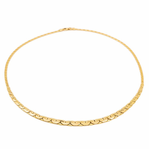 Collier Collier Maille haricot Or jaune 58 Facettes 2283961CN