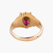 Ring 61 / Yellow Gold / Ruby “LION” RING GOLD, DIAMONDS & RUBY 58 Facettes BO/220049/NSS