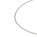 Necklace Cable link necklace White gold 58 Facettes 1639508CN
