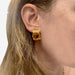 Earrings Fred earrings, yellow gold and citrines. 58 Facettes 31670