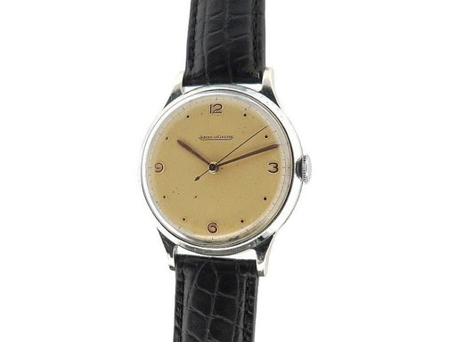 Vintage watch JAEGER-LECOULTRE jumbo 37 mm mechanical steel palaider 58 Facettes 250829